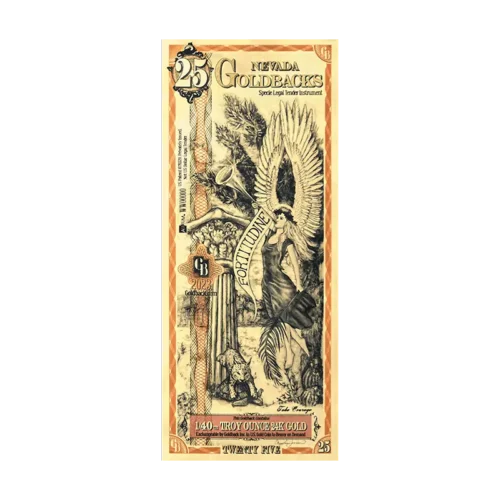25 Nevada Goldback
